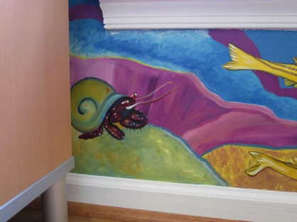 Study Room Mural-Under the Sea